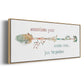Wishing Arrow - Floater Framed Canvas Print