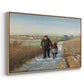 The Old Man and the Child, 1888 - Floater Framed Canvas Print