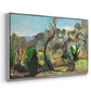 Landscape near Nice, c. 1918 - Floater Framed Canvas Print