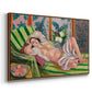 Odalisque Couchée Aux Magnolias, c. 1923 - Floater Framed Canvas Print