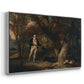 The Reverend Thomas Levett and Favourite Dogs, Cock-Shooting, 1811 - Floater Framed Canvas Print
