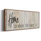 Home - Floater Framed Canvas Print