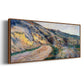 The Road to Giverny, 1885 - Floater Framed Canvas Print