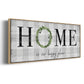 Home is Our Happy Place - Floater Framed Canvas Print