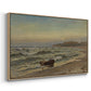 Storm at Rügen, 1882 - Floater Framed Canvas Print