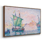 Venice, the Pink Cloud, 1909 - Floater Framed Canvas Print