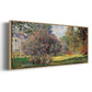The Park - Floater Framed Canvas Print
