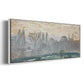Winter Landscape with Evening Sky, 1870 - Floater Framed Canvas Print