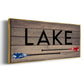 Lake Paddles - Floater Framed Canvas Print