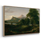 The Course of Empire: The Arcadian or Pastoral State, 1834 - Floater Framed Canvas Print