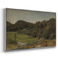 Landscape at Ljan, 1858 - Floater Framed Canvas Print