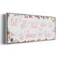 Done In Love - Floater Framed Canvas Print