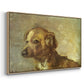 Cliper, the Artist's Dog, 1895 - Floater Framed Canvas Print