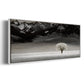 Solitary Tree - Floater Framed Canvas Print