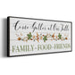 Feeding Friends I - Floater Framed Canvas Print