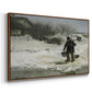 Tøsne, 1895 - Floater Framed Canvas Print