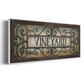 Vineyard - Floater Framed Canvas Print
