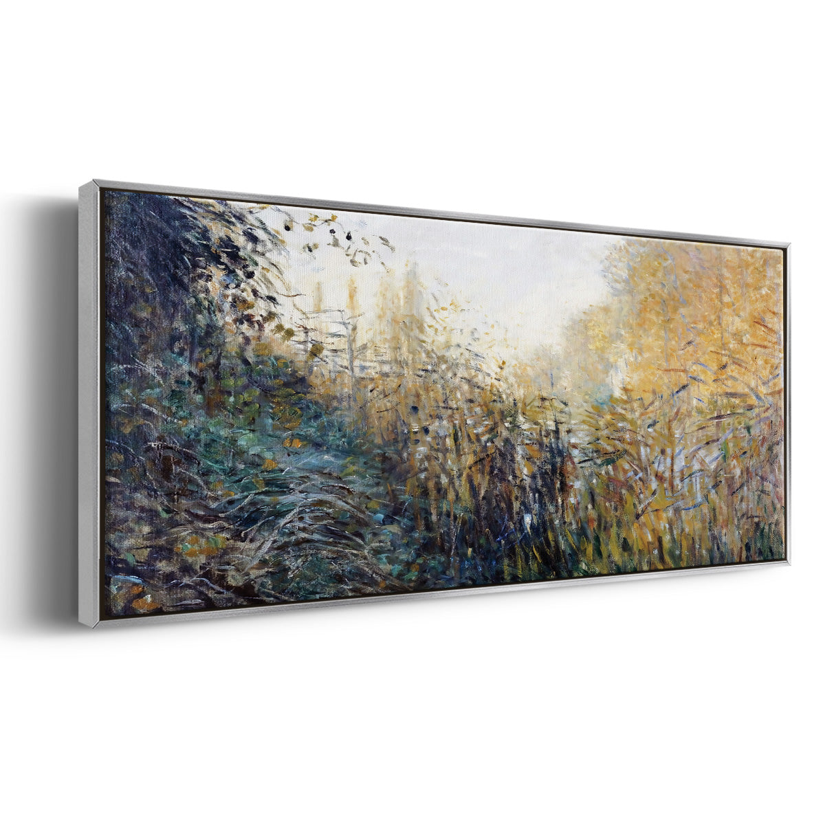 The Reeds (Study), 1876 - Floater Framed Canvas Print