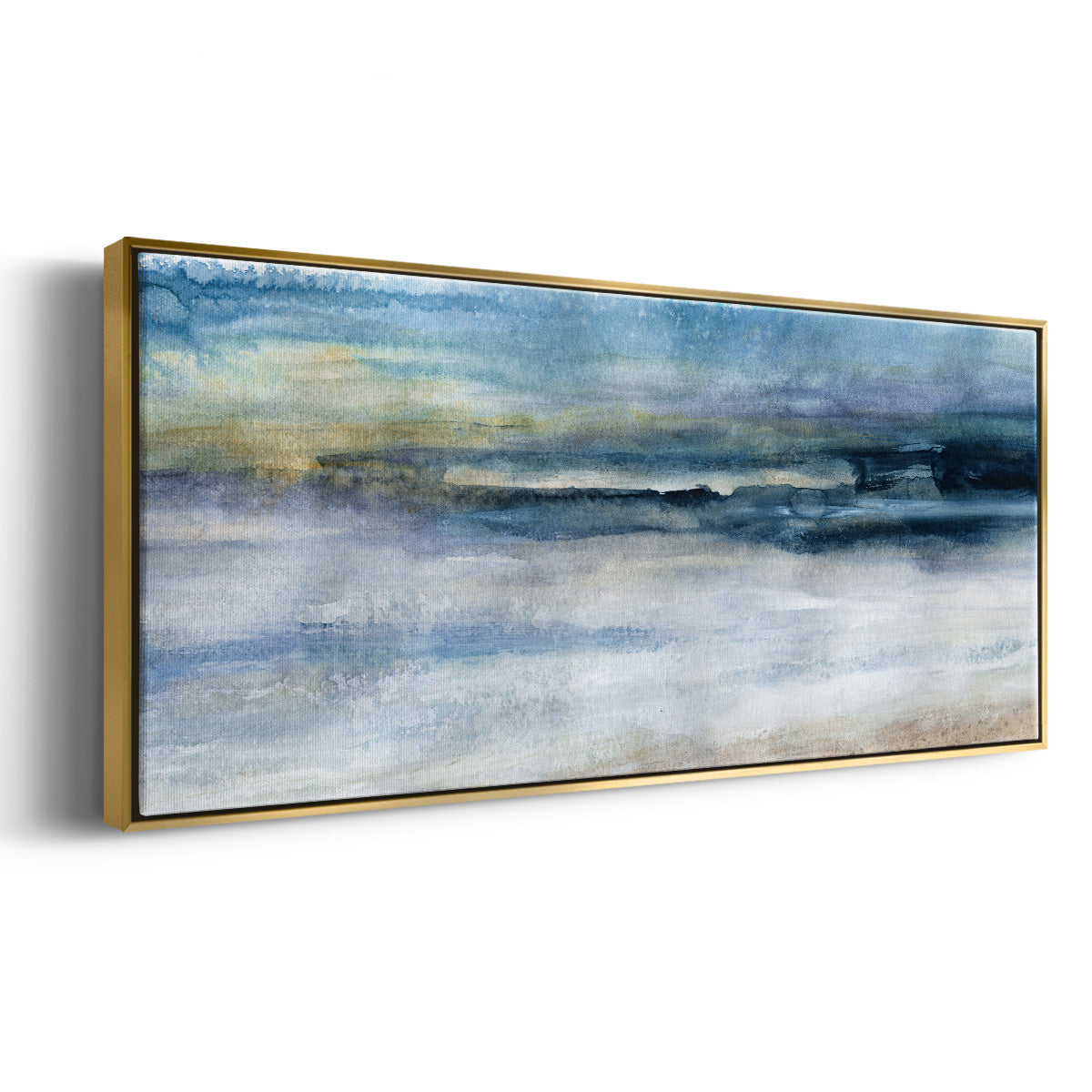 Wind and Water - Floater Framed Canvas Print