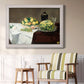 Still Life with Melon and Peaches - Ornate Framed Canvas Print