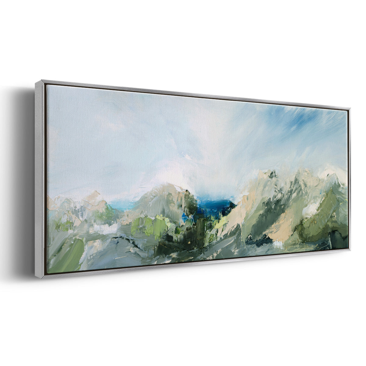 Nature's Peace II - Floater Framed Canvas Print