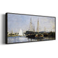 Pleasure Boats, 1872 - Floater Framed Canvas Print