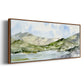 Serene Mountains I - Floater Framed Canvas Print