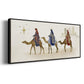 Away in a Manger Collection D - Floater Framed Canvas Print