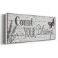Count Your Blessings - Floater Framed Canvas Print