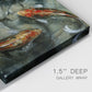 Tres Koi I Premium Gallery Wrapped Canvas - Ready to Hang