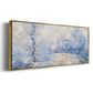 The Entrance to Giverny Under the Snow, 1885 - Floater Framed Canvas Print