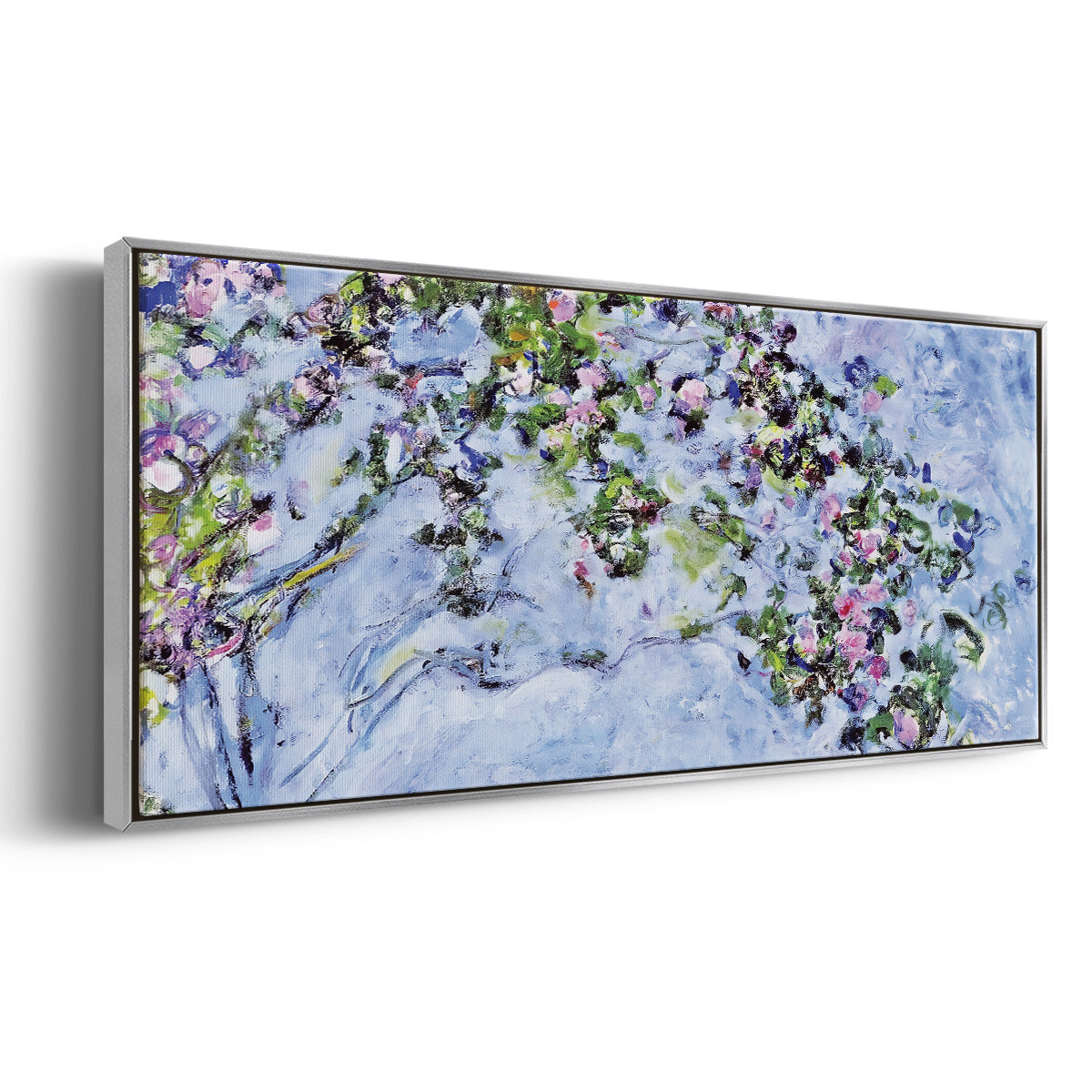 The Rose Bush, 1925 - Floater Framed Canvas Print