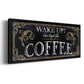 Wake Up! - Floater Framed Canvas Print