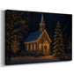 Quiet Whisper of Manger - Canvas Art Print