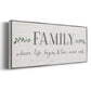 Love Never Ends - Floater Framed Canvas Print