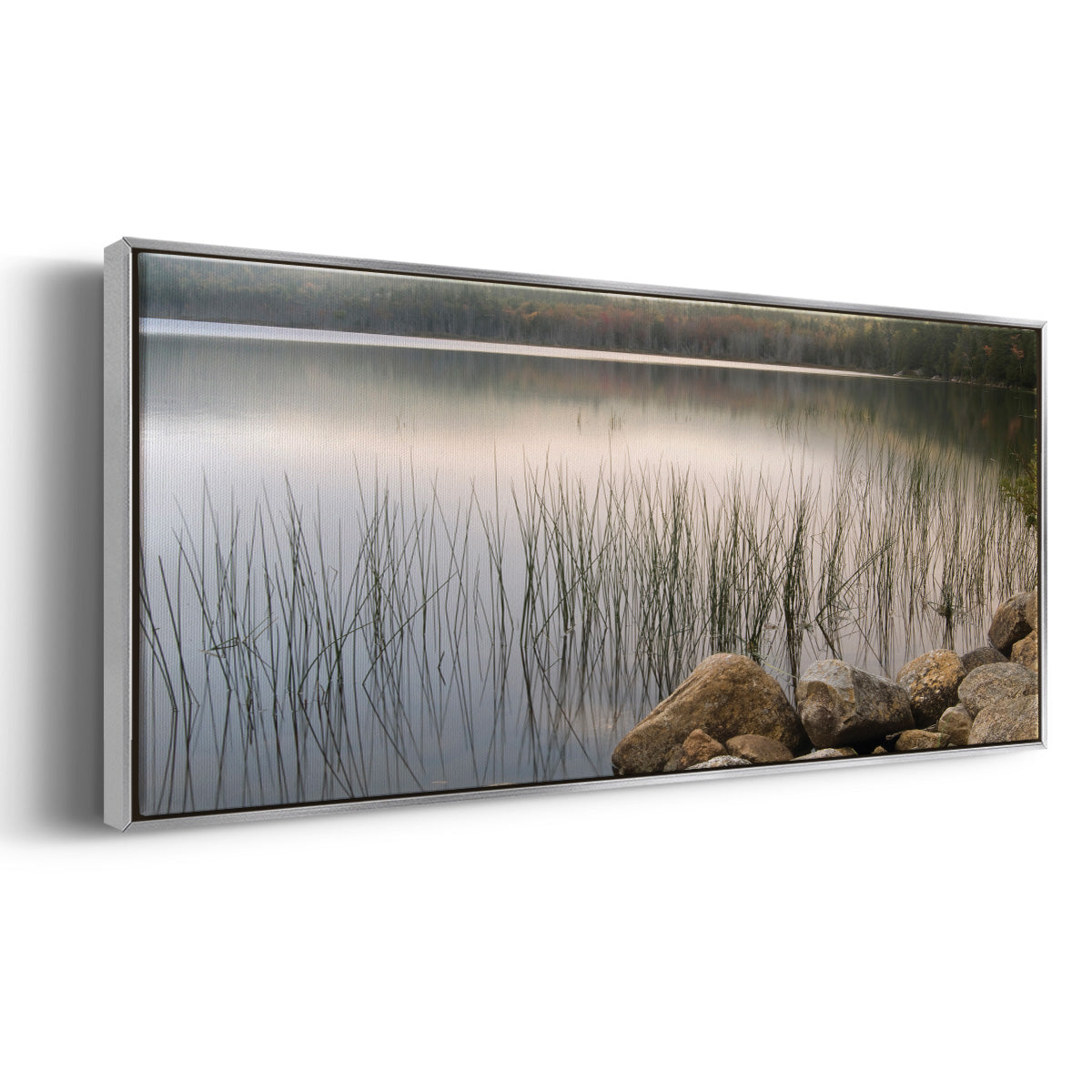 Wanderlust - Floater Framed Canvas Print