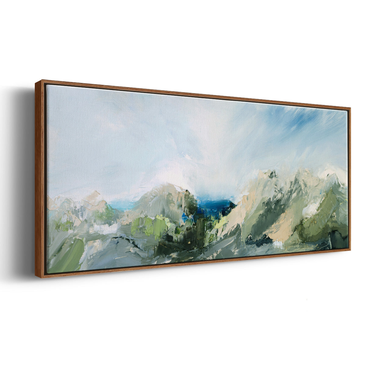 Nature's Peace II - Floater Framed Canvas Print