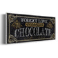 Chocolate - Floater Framed Canvas Print