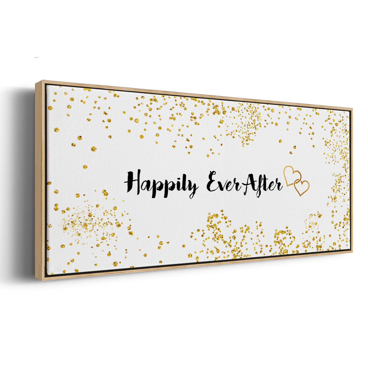 Happily Ever After - Floater Framed Canvas Print