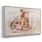 The Abduction, 1920 - Floater Framed Canvas Print