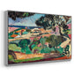 Landscape at Collioure, 1907 - Floater Framed Canvas Print