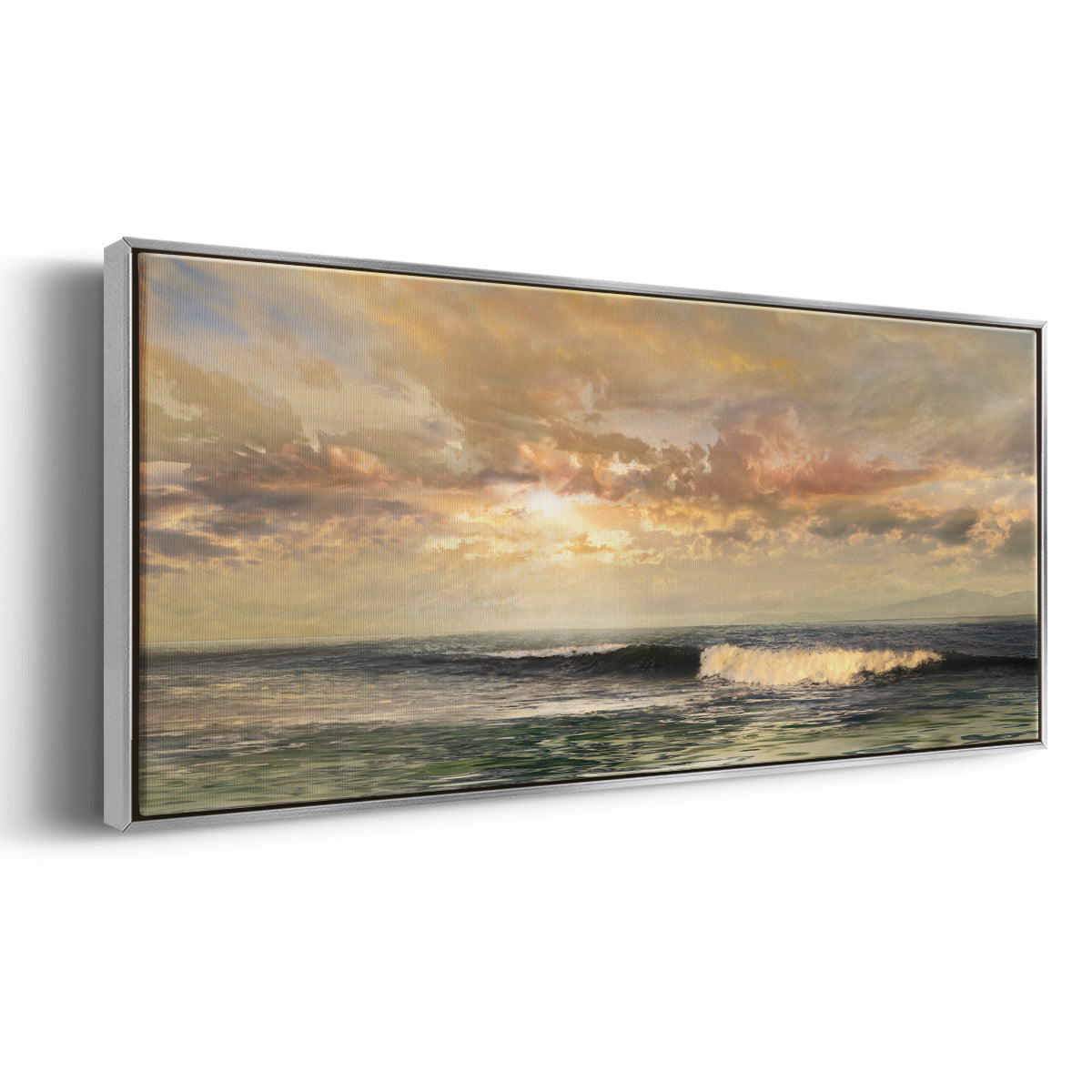 Serenity - Floater Framed Canvas Print