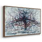 Horizontal Tree, 1912 - Floater Framed Canvas Print