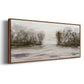 Near Graham Mountain - Floater Framed Canvas Print