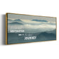 The Journey - Floater Framed Canvas Print