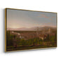 View of Florence from San Miniato, 1837 - Floater Framed Canvas Print