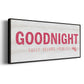 Princess Goodnight - Floater Framed Canvas Print