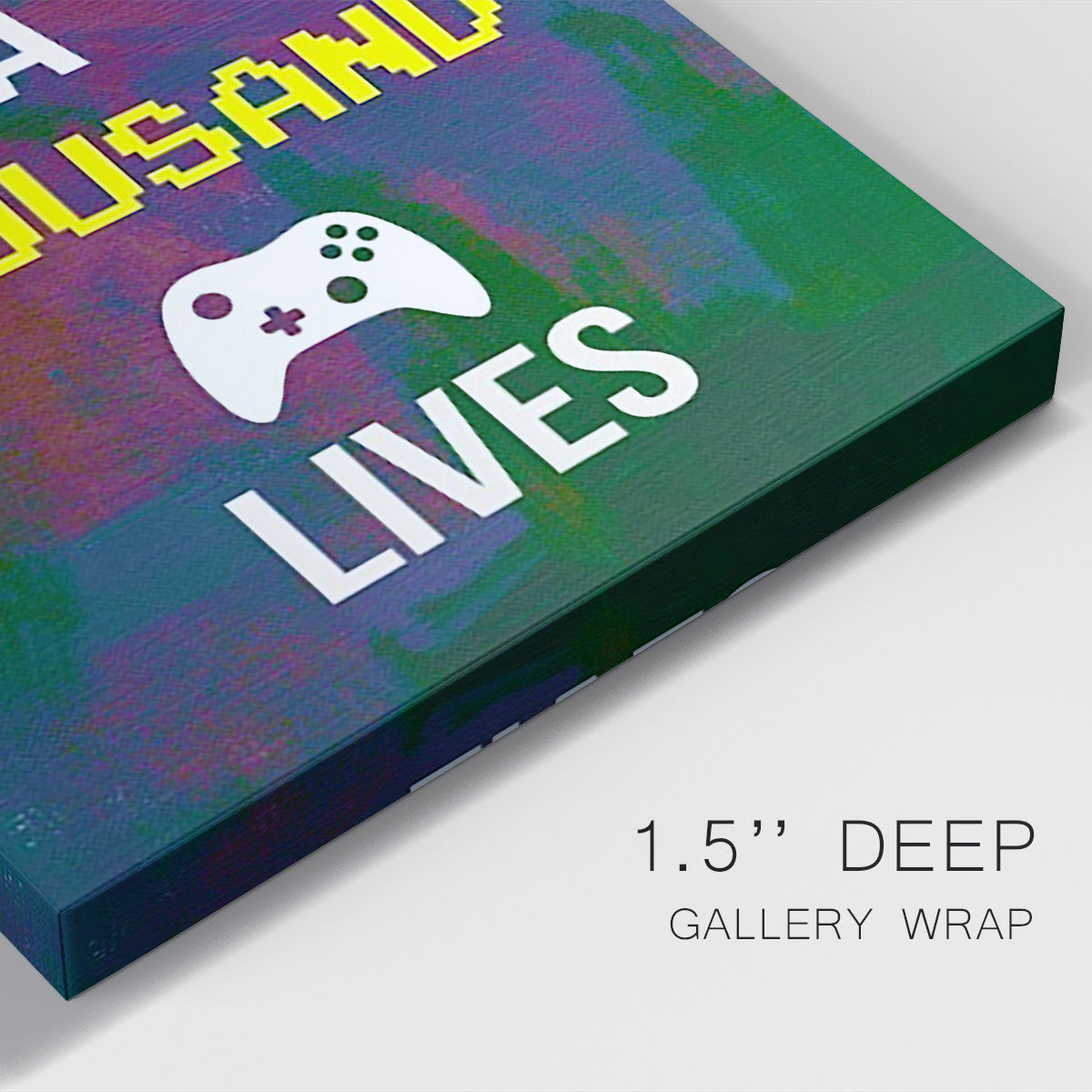 Gamer at Play I - Canvas Art Print