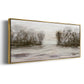 Near Graham Mountain - Floater Framed Canvas Print