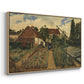 Garden of a Florist (The Flower Garden), 1864 - Floater Framed Canvas Print